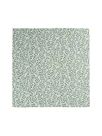 SANDER | Mitteldecke MISTY 85x85cm Ecru / Green | 